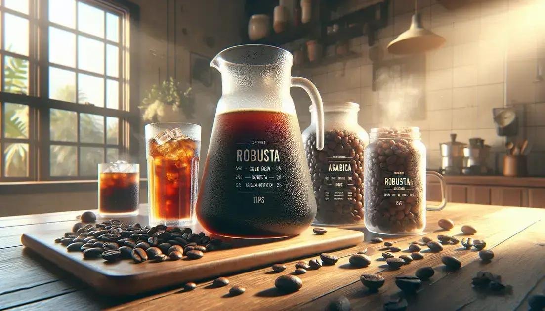 Como Preparar um Cold Brew com Robusta