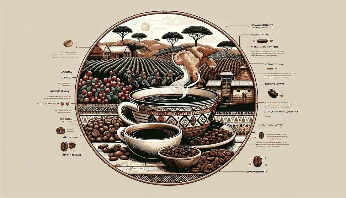 Os benefícios do café robusta africano